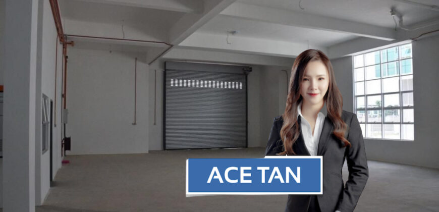 Desa Cemerlang – Single Storey Semi Detached Factory – FOR SALE