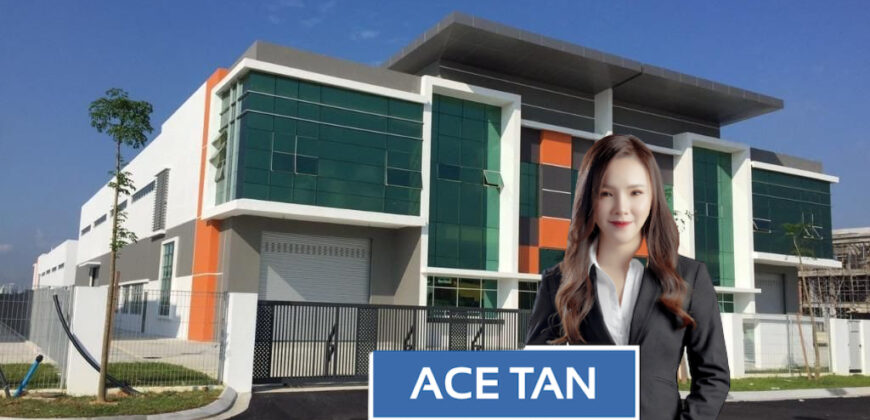 Desa Cemerlang – Single Storey Semi Detached Factory – FOR SALE