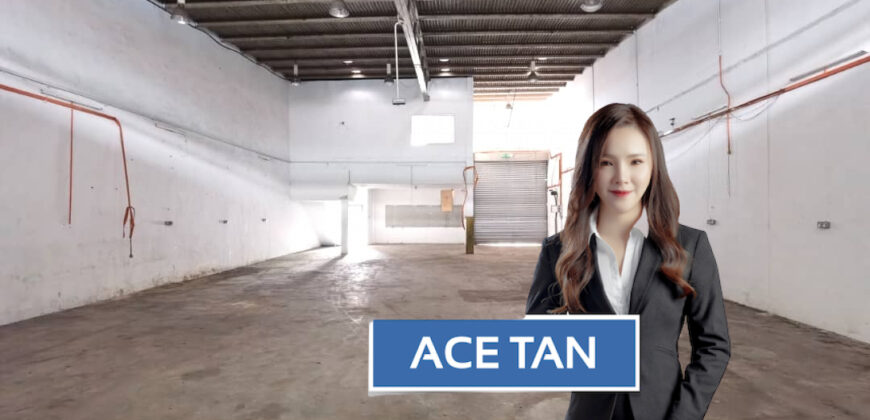 Johor Jaya – 1.5 Storey Terrace Factory – FOR RENT