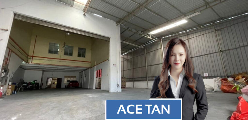 Kawasan Perindustrian Kota Puteri – 1.5 Storey Semi Detached Factory – FOR SALE