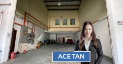 Kawasan Perindustrian Kota Puteri – 1.5 Storey Semi Detached Factory – FOR SALE