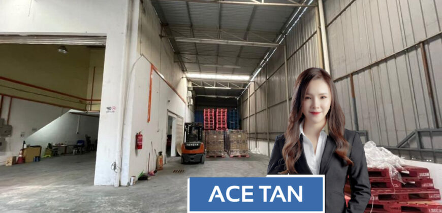 Kawasan Perindustrian Kota Puteri – 1.5 Storey Semi Detached Factory – FOR SALE