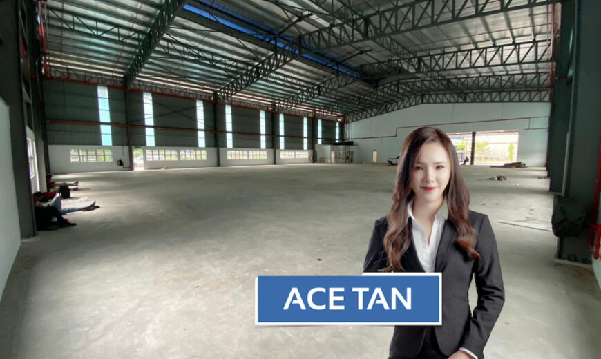 Kawasan Perindustrian Kota Puteri – Detached Factory – FOR RENT