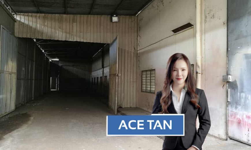 Taman Perindustrian Senai Idaman – 1.5 Storey Detached Factory – FOR SALE