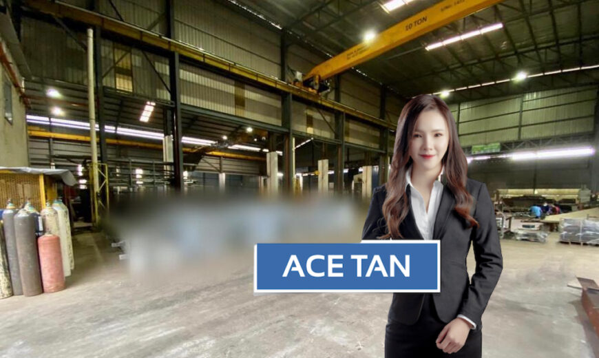 Kawasan Perindustrian Senai Idaman – 1.5 Storey Detached Factory – FOR SALE