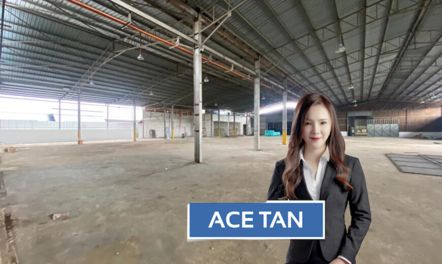 Kawasan Perindustrian Senai Fasa 3 – 1.5 Storey Detached Factory – FOR RENT