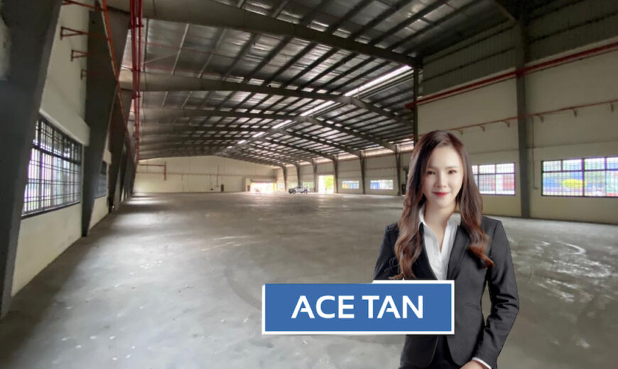 Kawasan Perindustrian Nusa Cemerlang SILC – Detached Factory – FOR SALE