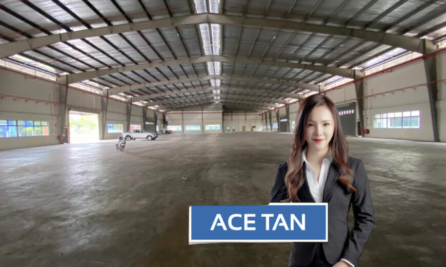 Kawasan Perindustrian Nusa Cemerlang SILC – Detached Factory – FOR SALE