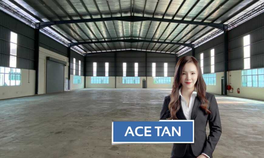 Kawasan Perindustrian Indahpura – Detached Factory – FOR SALE