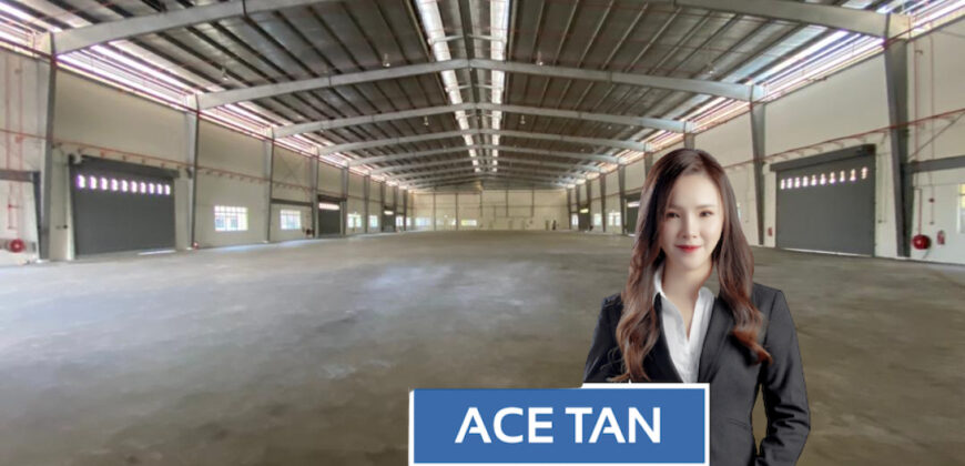 Kawasan Perindustrian Nusa Cemerlang SILC – Corner Detached Factory – FOR SALE