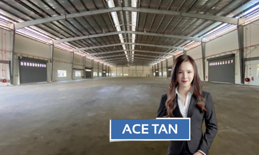 Kawasan Perindustrian Nusa Cemerlang SILC – Corner Detached Factory – FOR SALE