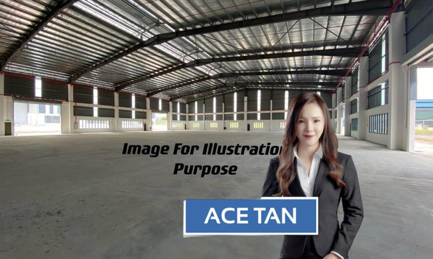 Kawasan Perindustrian Pasir Gudang – Detached Factory – FOR RENT