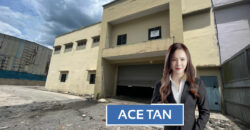 Sungai Tiram – 1.5 Storey Semi Detached Factory – FOR RENT