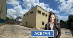 Sungai Tiram – 1.5 Storey Semi Detached Factory – FOR RENT
