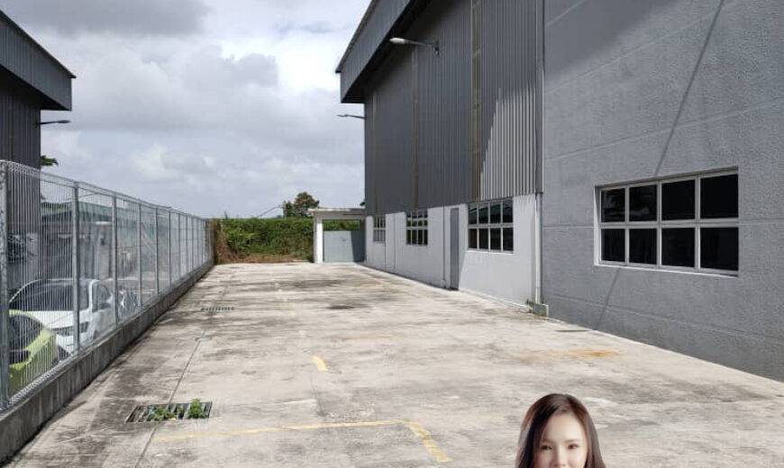 Desa Cemerlang – Semi Detached Factory – FOR RENT