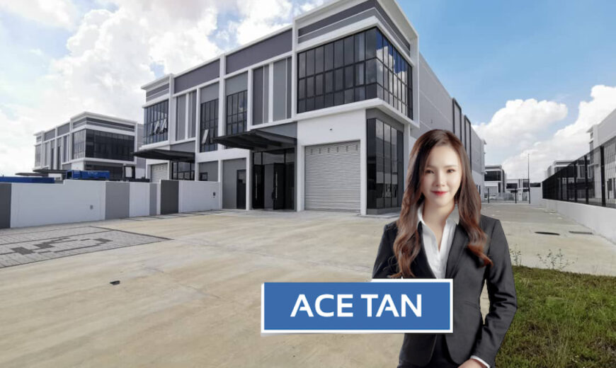 Eco Business Park 2 @ Senai Airport City – 1.5 Storey Cluster Factory – FOR SALE