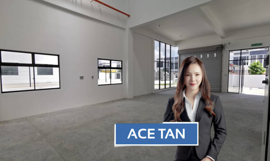 Eco Business Park 2 @ Senai Airport City – 1.5 Storey Cluster Factory – FOR SALE