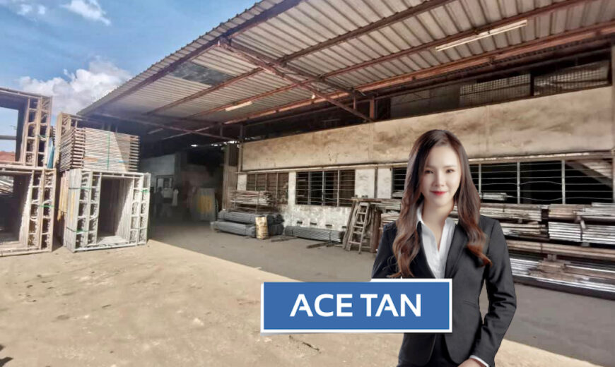 Taman Johor – Semi Detached Factory – FOR SALE