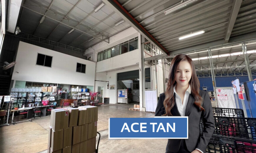 Taman Universiti – 1.5 Storey Corner Semi Detached Factory – FOR SALE