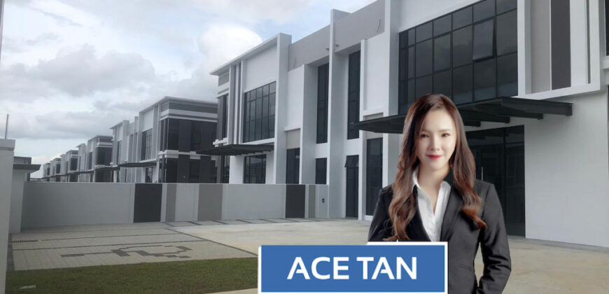 Eco Business Park 2 @ Senai Airport City – 1.5 Storey Semi Detached Factory – FOR SALE