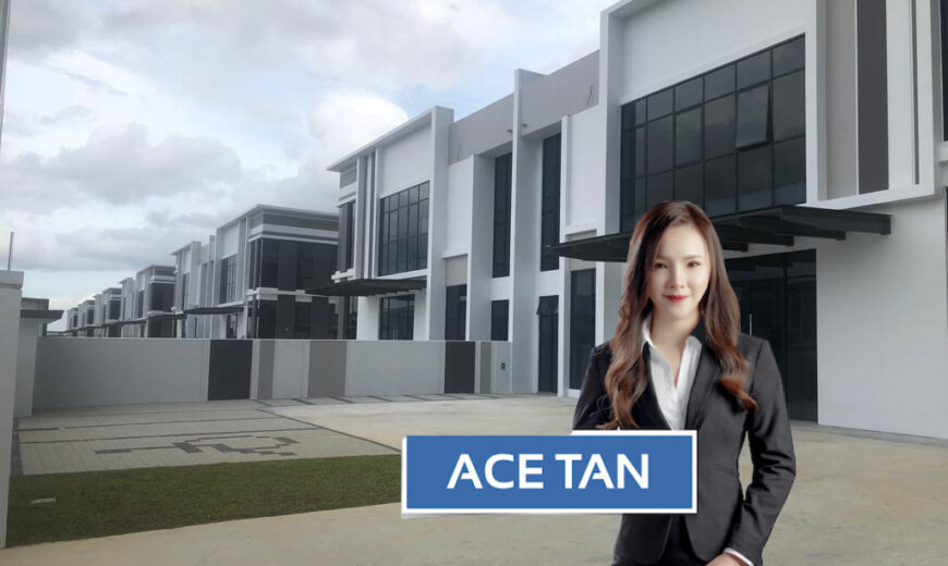 Eco Business Park 2 @ Senai Airport City – 1.5 Storey Semi Detached Factory – FOR SALE