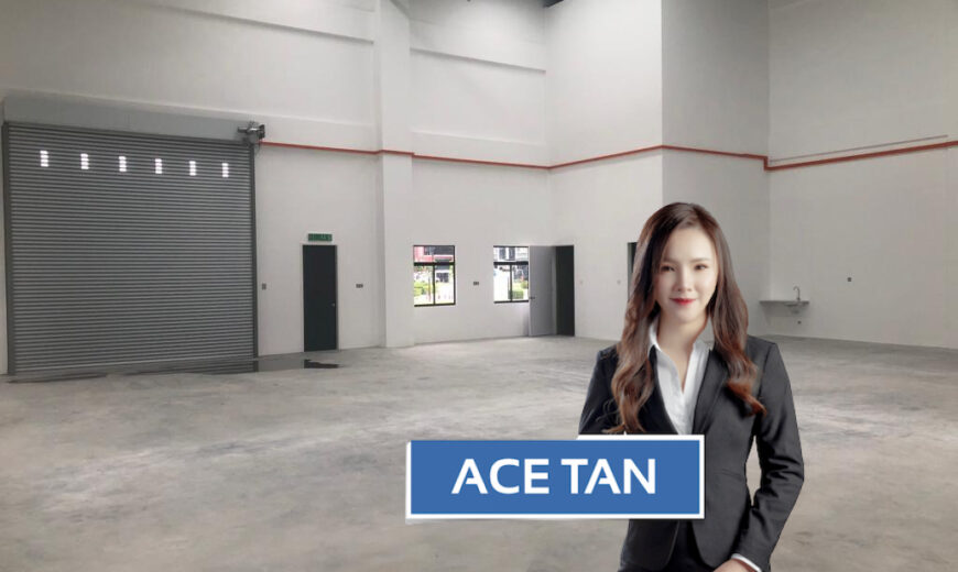 Eco Business Park 2 @ Senai Airport City – 1.5 Storey Semi Detached Factory – FOR SALE