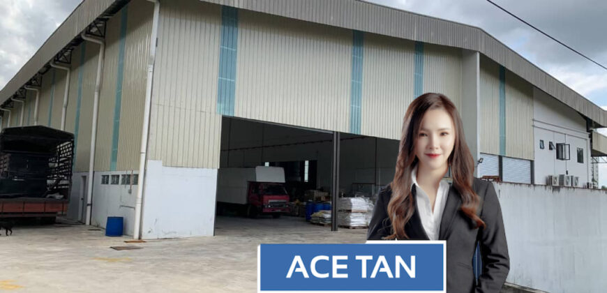 Kawasan Perindustrian Tampoi – 1.5 Storey Semi Detached Factory – FOR SALE