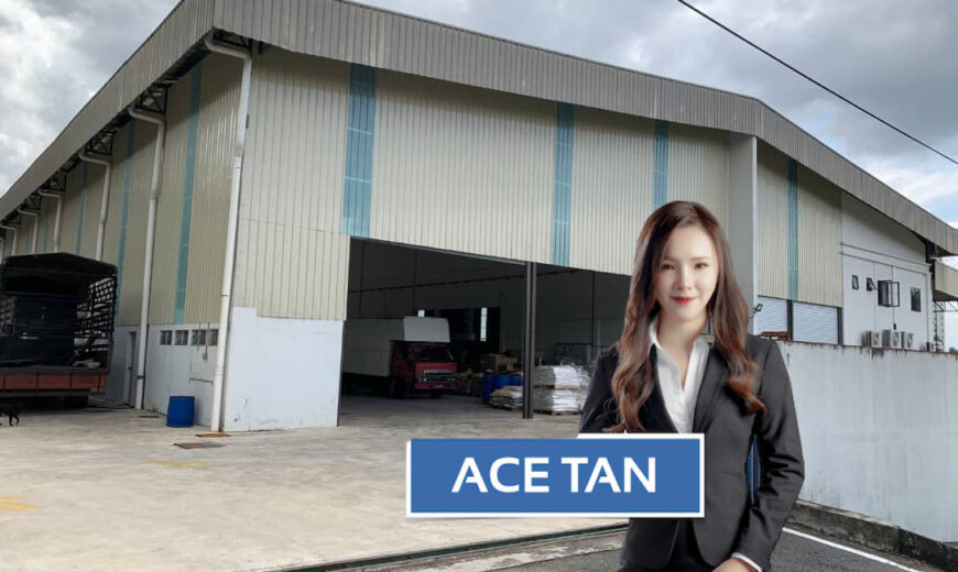 Kawasan Perindustrian Tampoi – 1.5 Storey Semi Detached Factory – FOR SALE