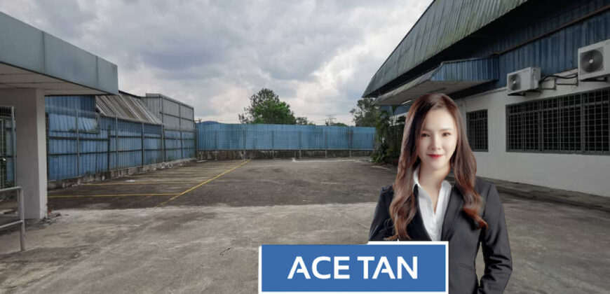 Ulu Tiram – 1.5 Storey Detached Factory – FOR RENT