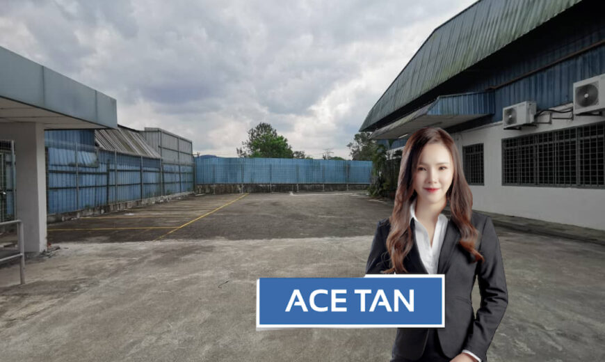 Ulu Tiram – 1.5 Storey Detached Factory – FOR RENT