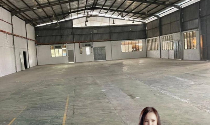 Ulu Tiram – 1.5 Storey Detached Factory – FOR RENT