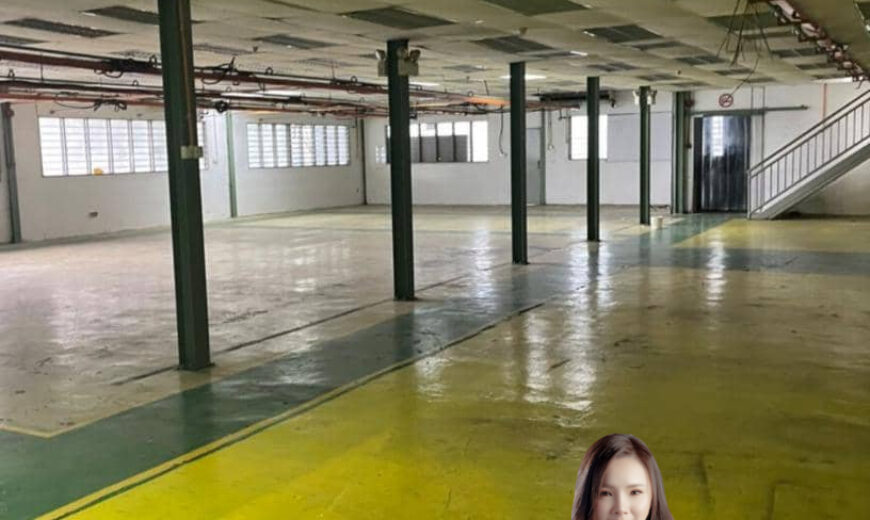 Ulu Tiram – 1.5 Storey Detached Factory – FOR RENT