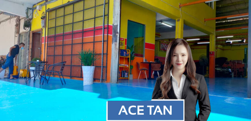 Taman Teratai – 1.5 Storey Terrace Factory – FOR SALE