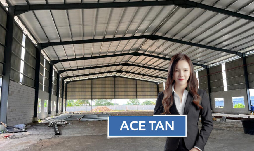 Sungai Tiram – Single Storey Detached Factory – FOR SALE