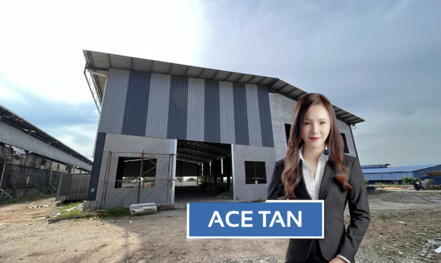 Sungai Tiram – Single Storey Detached Factory – FOR SALE