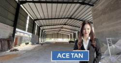 Sungai Tiram – Single Storey Detached Factory – FOR SALE