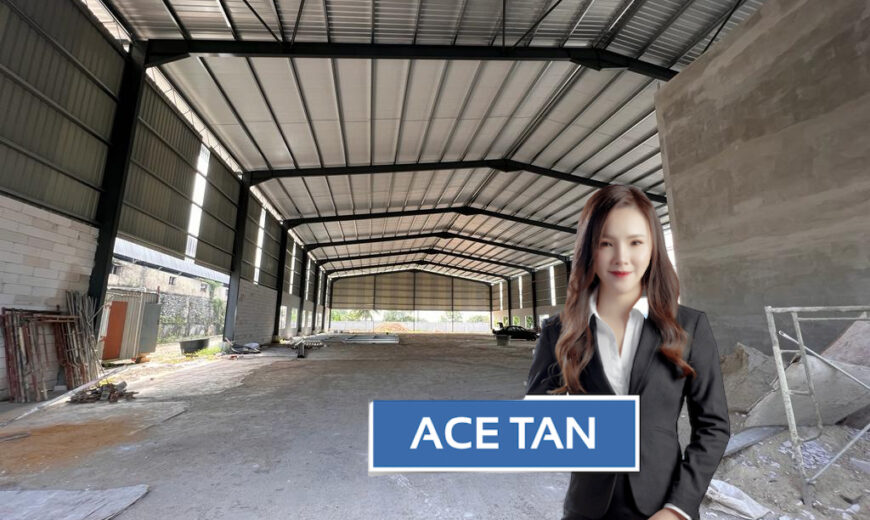 Sungai Tiram – Single Storey Detached Factory – FOR SALE