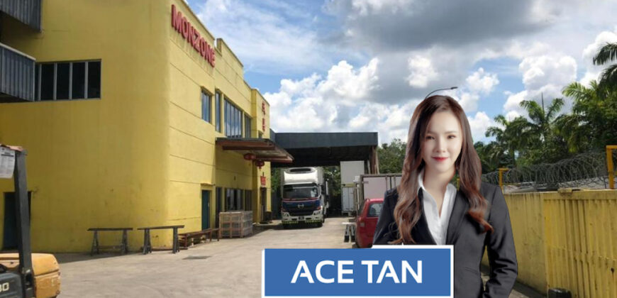 Taman Perindustrian Gemilang – Single Storey Corner Detached Factory – FOR SALE