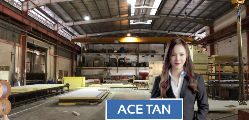 Taman Perindustrian Gemilang – Single Storey Corner Detached Factory – FOR SALE