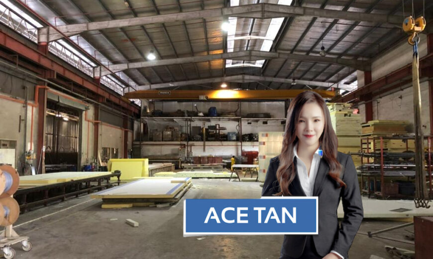 Taman Perindustrian Gemilang – Single Storey Corner Detached Factory – FOR SALE