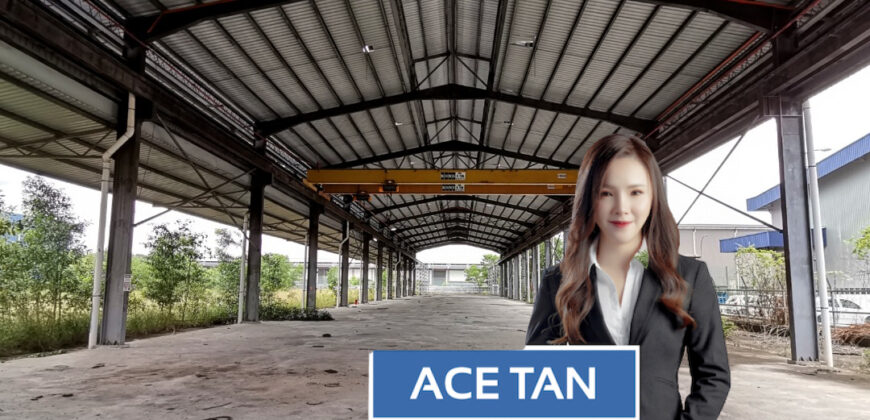 Kawasan Perindustrian Pasir Gudang – Detached Factory – FOR RENT