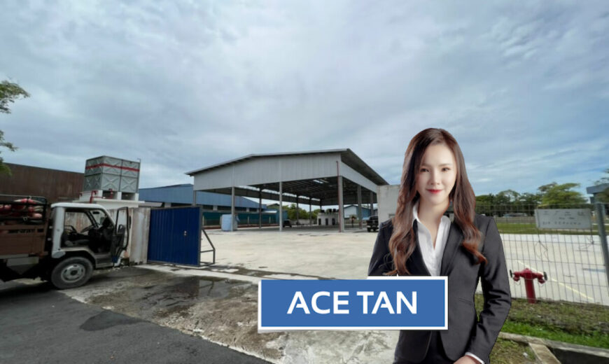 Kawasan Perindustrian Pontian – Detached Factory – FOR SALE