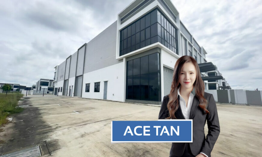 Eco Business Park 2 @ Senai Airport City – 1.5 Storey Corner Cluster Factory – FOR RENT