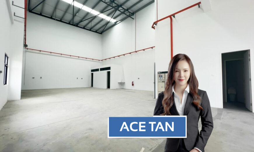 Eco Business Park 2 @ Senai Airport City – 1.5 Storey Corner Cluster Factory – FOR RENT