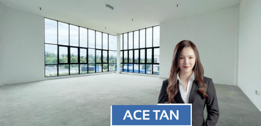 Eco Business Park 2 @ Senai Airport City – 1.5 Storey Corner Cluster Factory – FOR RENT