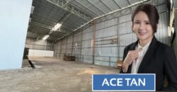 Sungai Tiram – 1.5 Storey Semi Detached Factory – FOR RENT