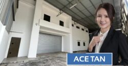 Sungai Tiram – 1.5 Storey Semi Detached Factory – FOR RENT