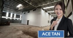 Sungai Tiram – 1.5 Storey Semi Detached Factory – FOR RENT