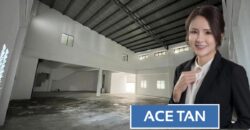 Sungai Tiram – 1.5 Storey Semi Detached Factory – FOR RENT