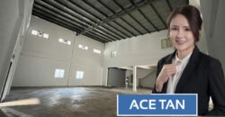 Sungai Tiram – 1.5 Storey Semi Detached Factory – FOR RENT